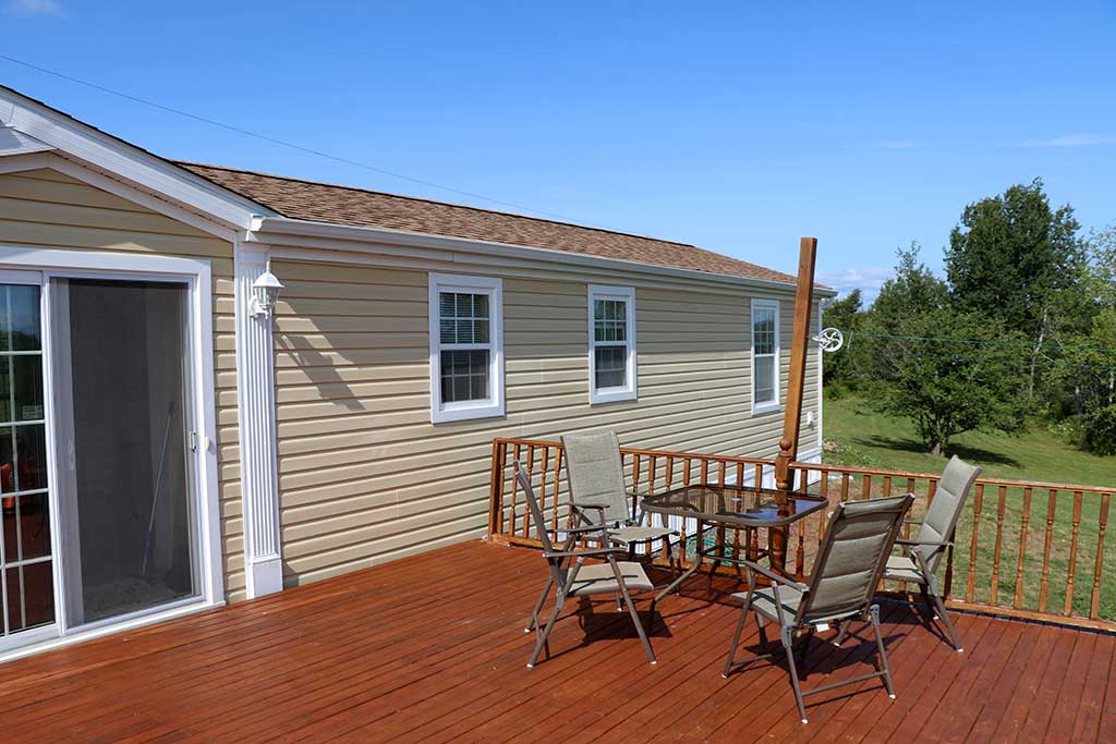 Neuwertiges Wohnhaus über dem Bras d’Or Lake auf Cape Breton Island Nova Scotia Kanada