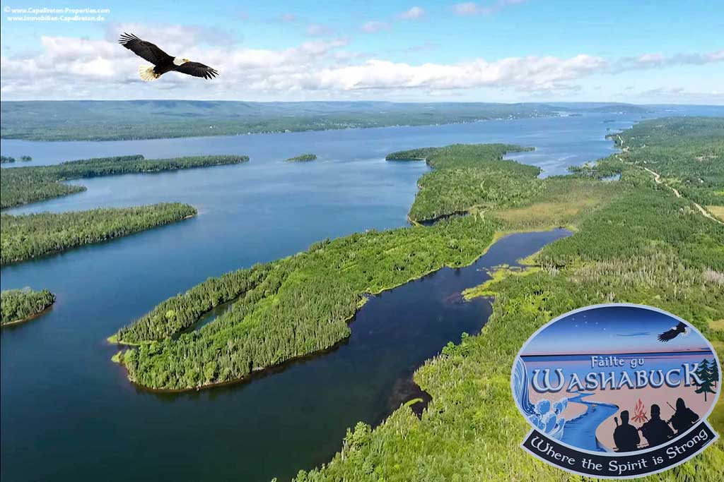 Kanada Grundstück auf Cape Breton am Bras d'Or Lake Nova Scotia