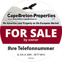 Immobilien auf Cape Breton Island, Nova Scotia, Kanada - Land, Häuser, Farmen, Grundstücke mit oder ohne Ufer, an Seen, Flüssen oder am Meer